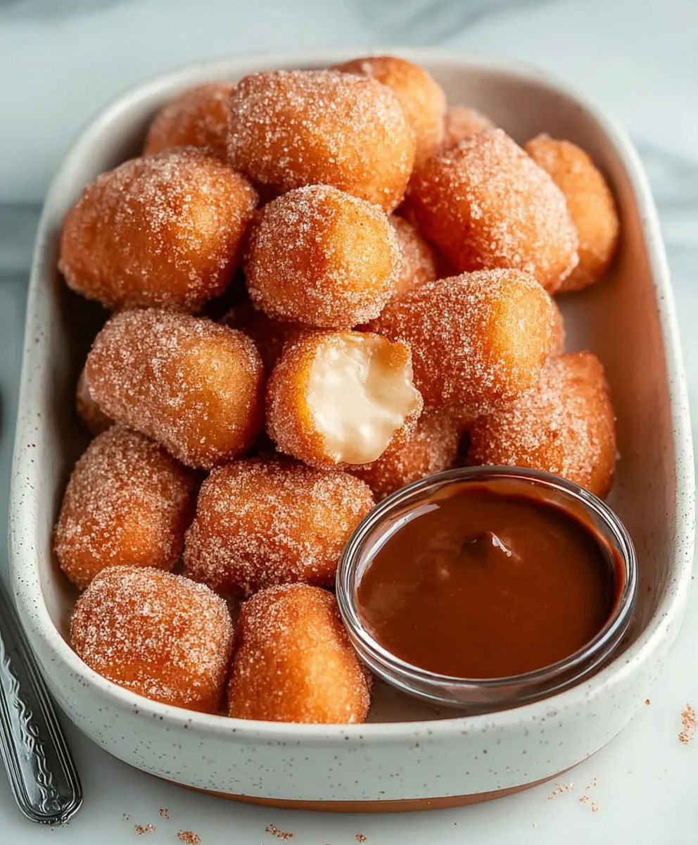 Air Fryer Churro Bites