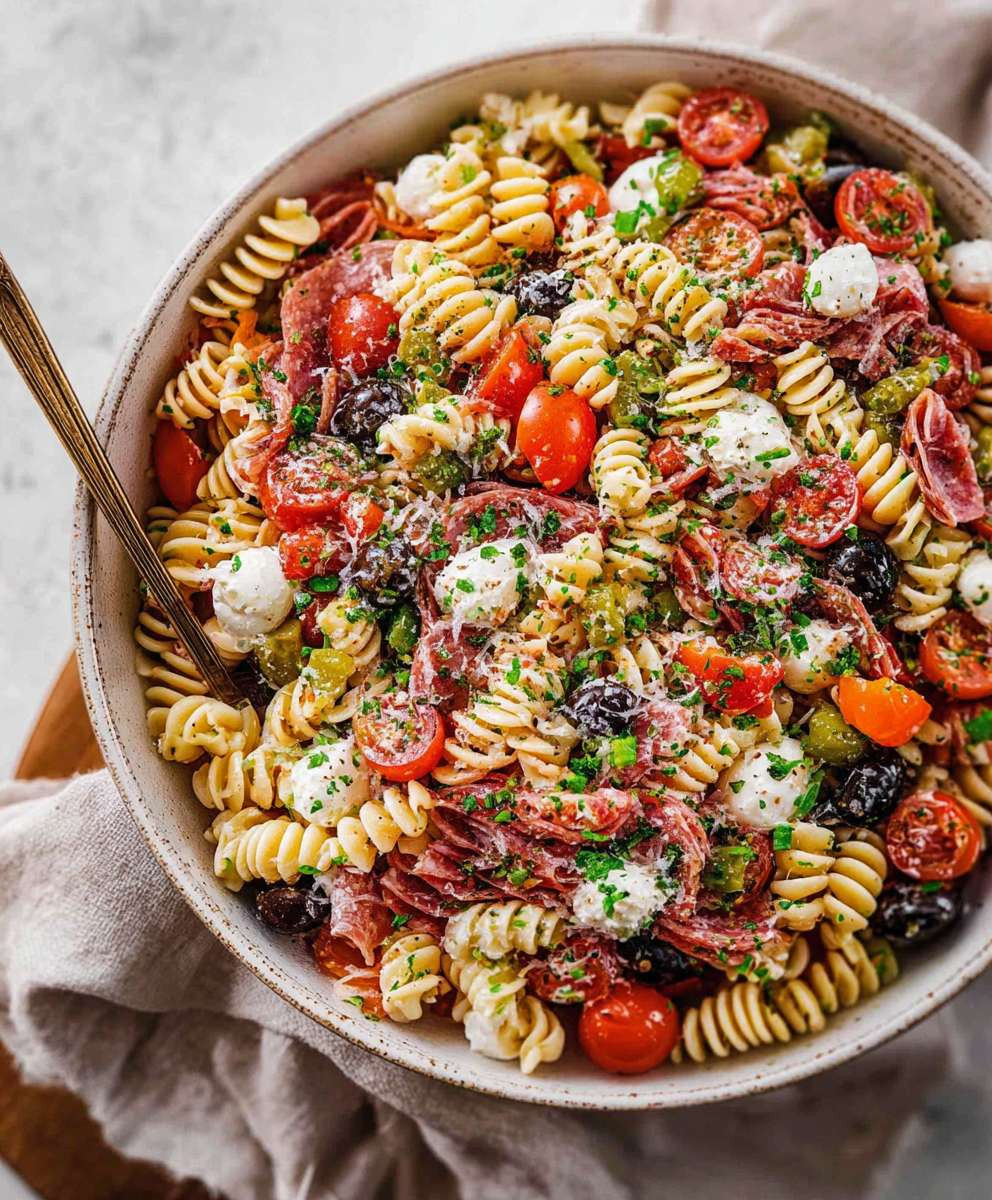 Zesty Italian Pasta Salad