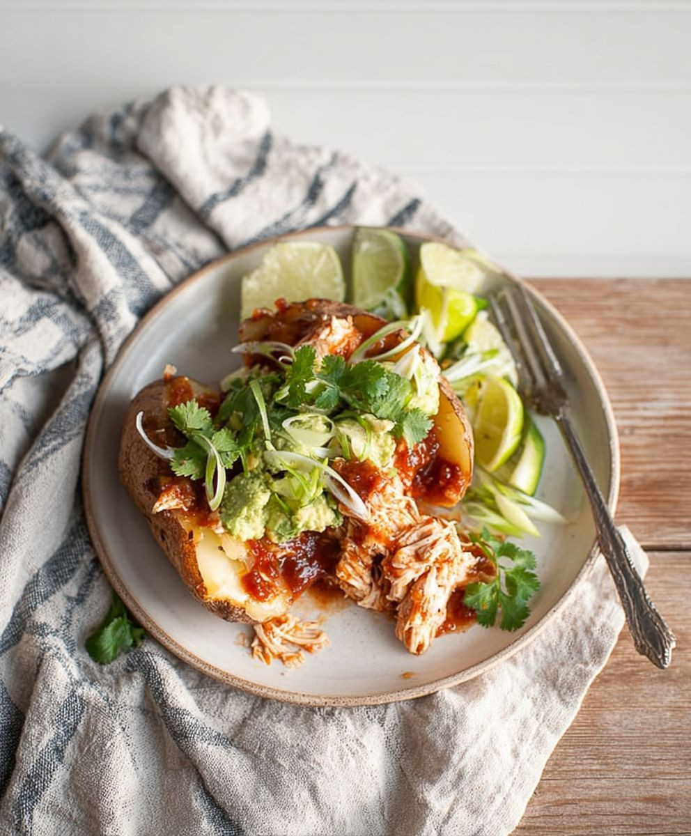 Slow Cooker Salsa Chicken Potatoes