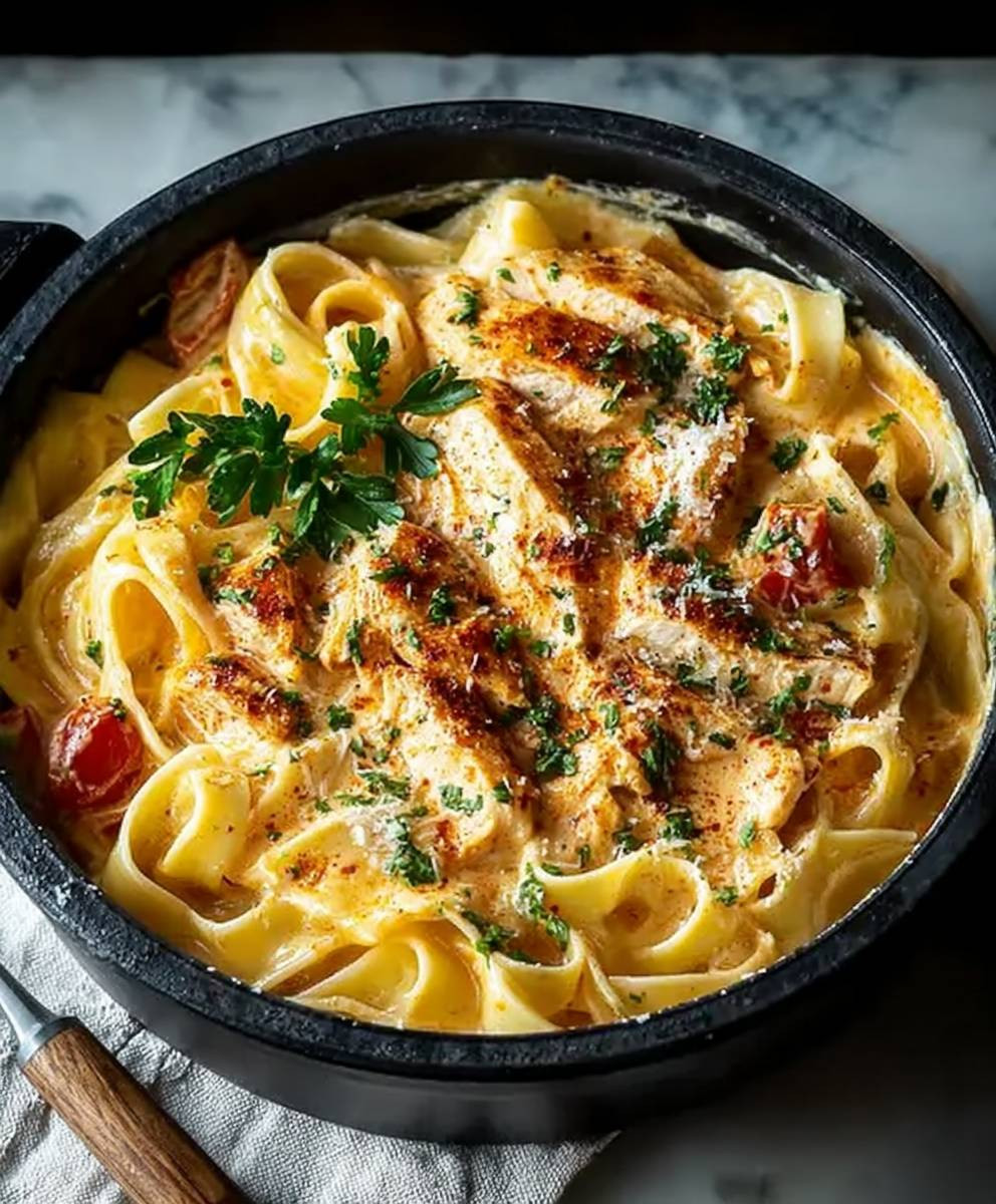 Creamy Cajun Chicken Pasta
