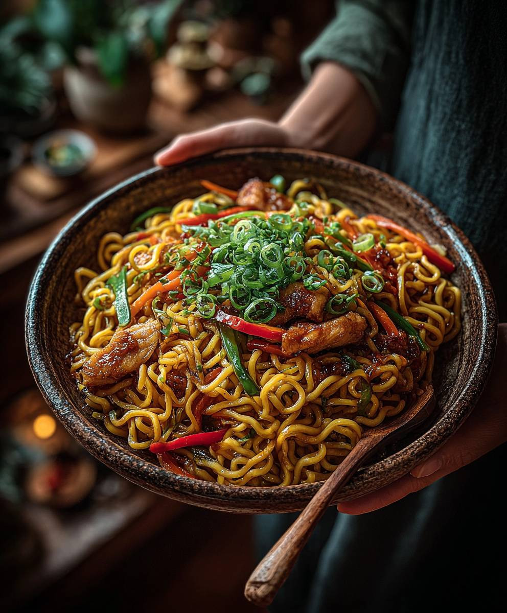 Chicken Ramen Stir Fry