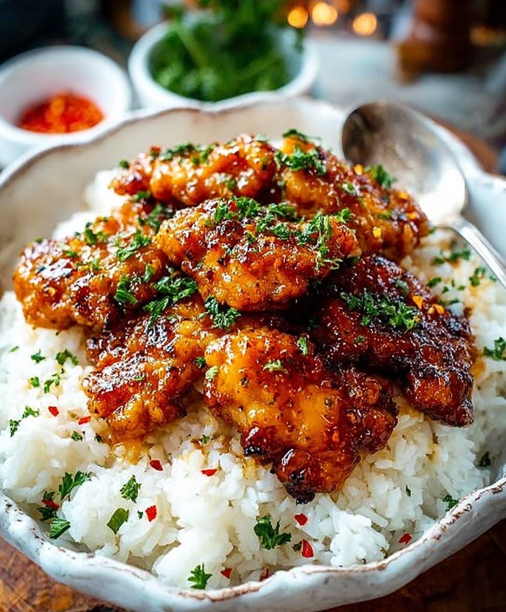 Honey Garlic Chicken