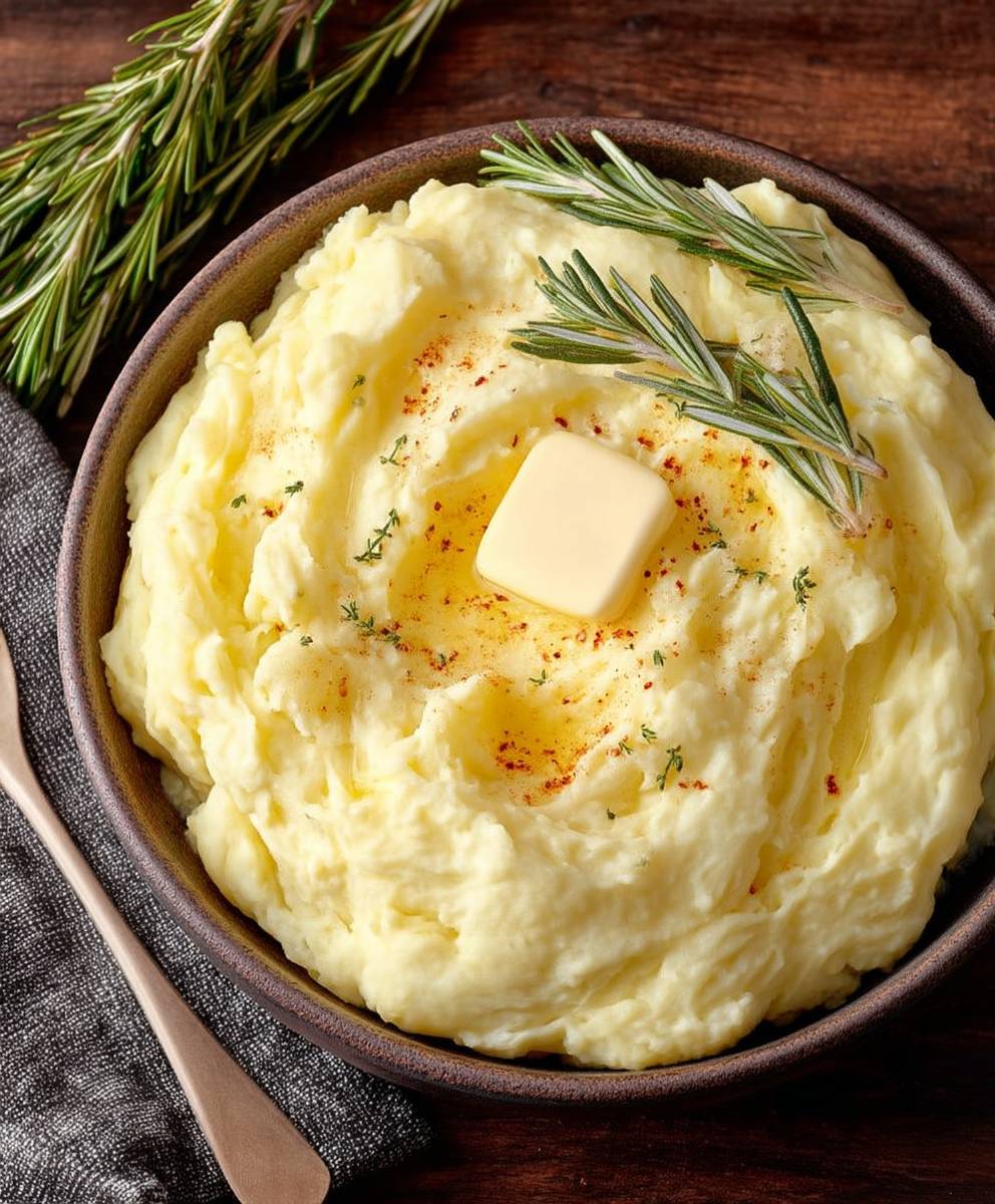 Rosemary Garlic Mashed Potatoes