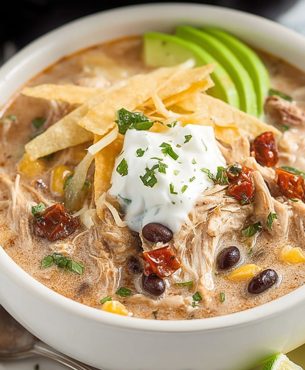 Crockpot White Chicken Chili