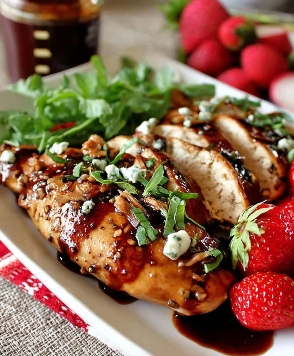 Strawberry Balsamic Chicken