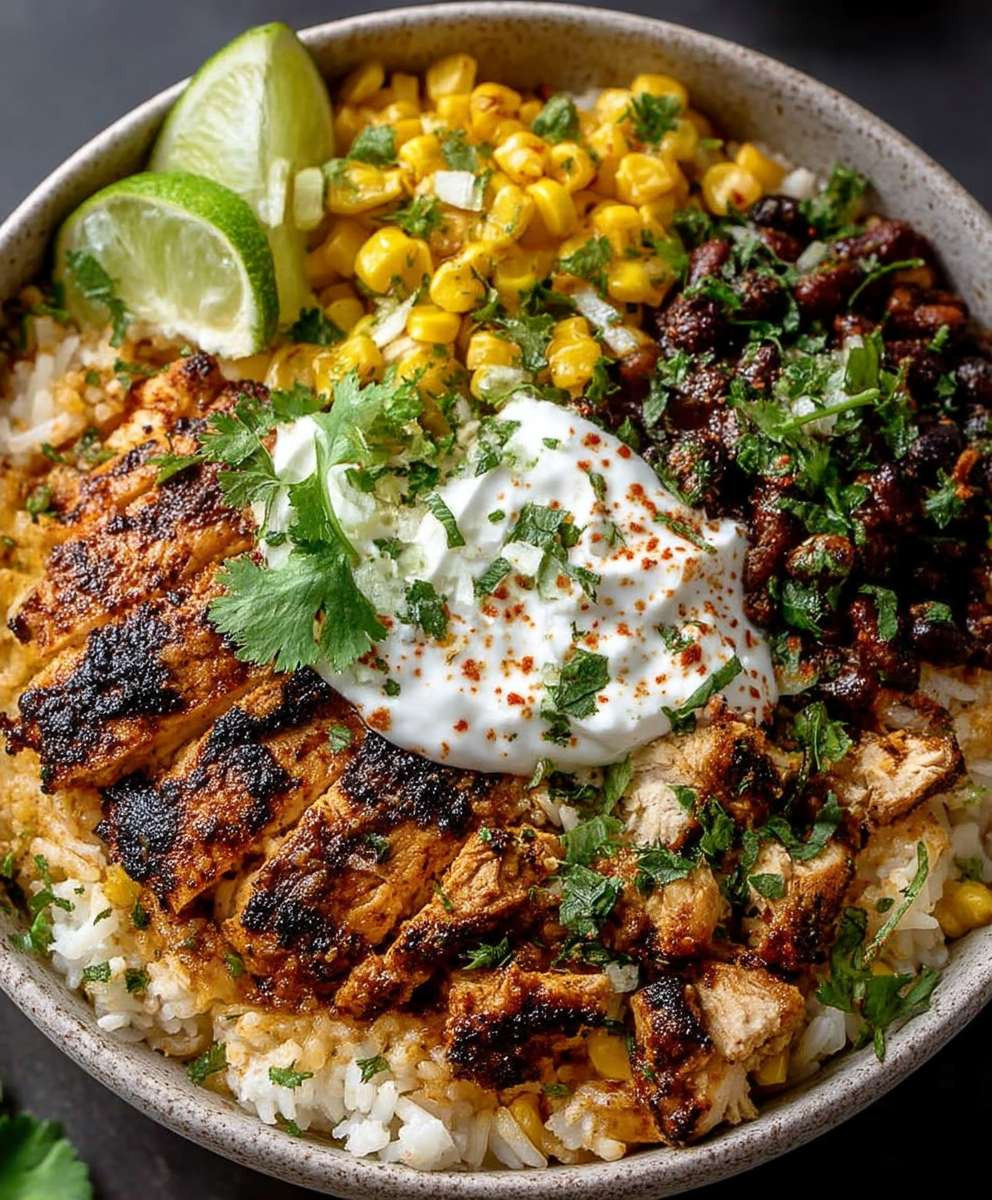 Mexican Chicken Rice Bowl