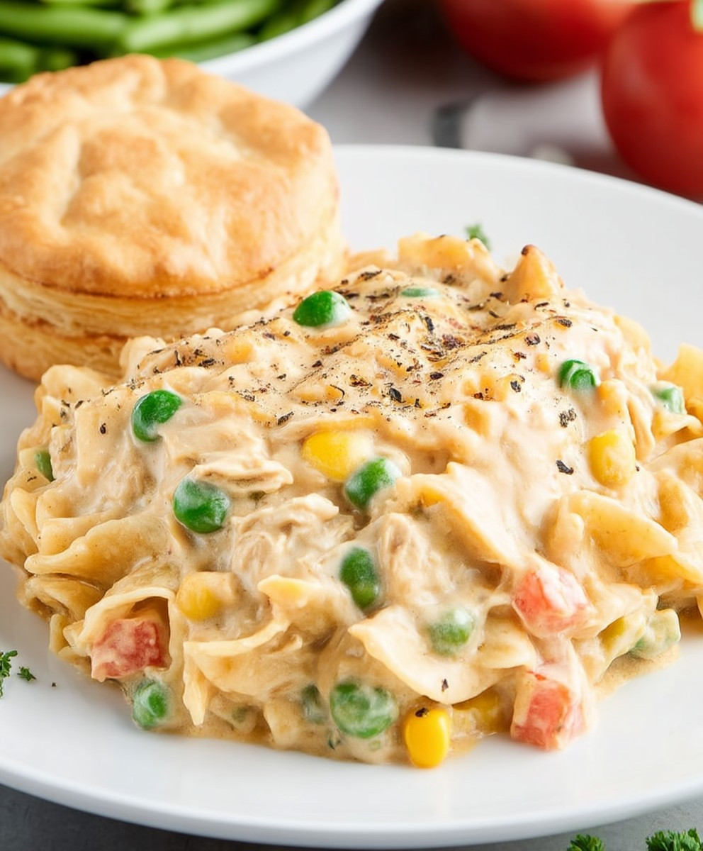 Chicken Pot Pie Casserole