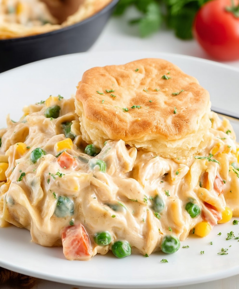 Chicken Pot Pie Casserole