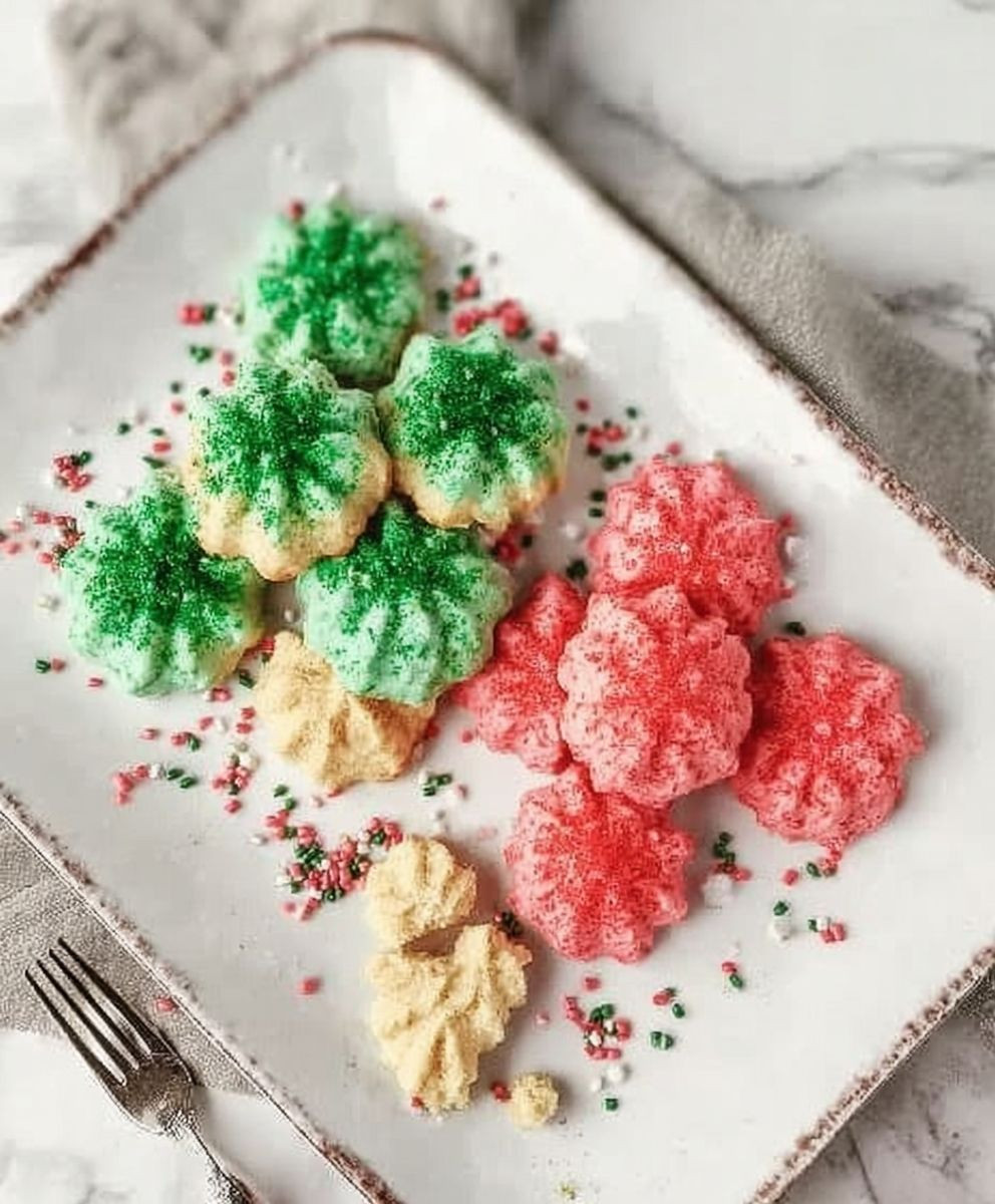 Easy Christmas Spritz Cookies