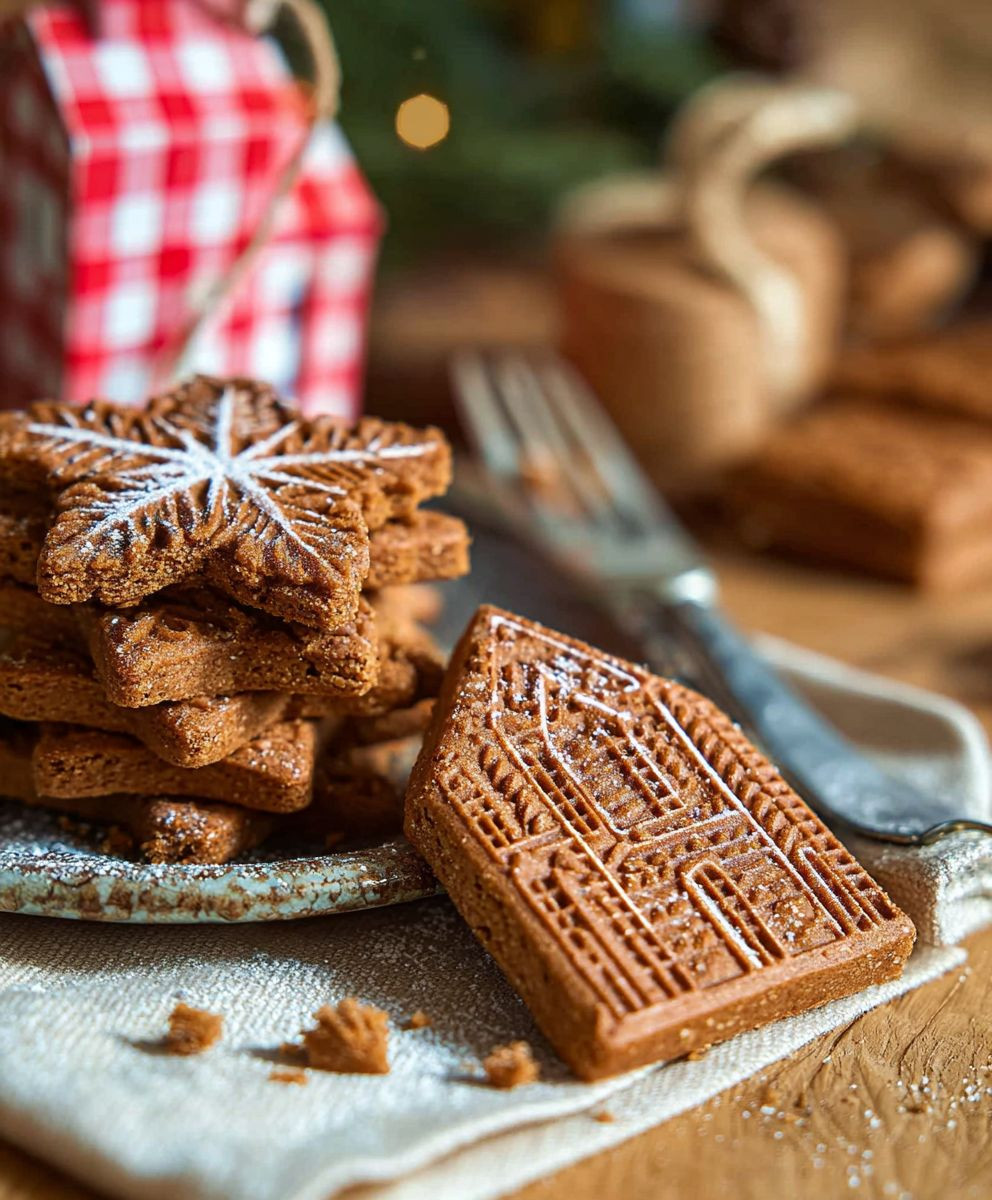 Speculoos Cookies Christmas