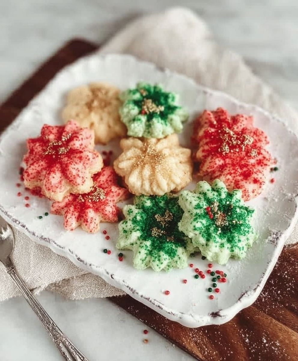 Easy Christmas Spritz Cookies