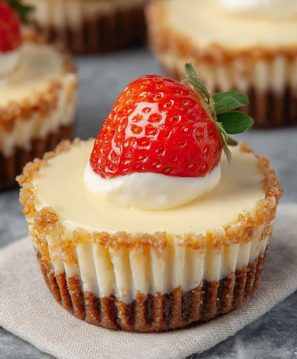 Easy Mini Cheesecakes