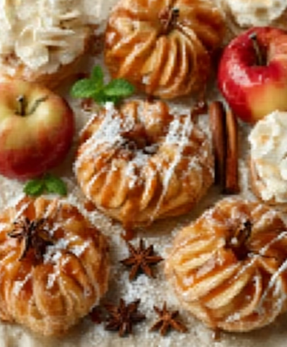 Caramel Apple Puff Pastries