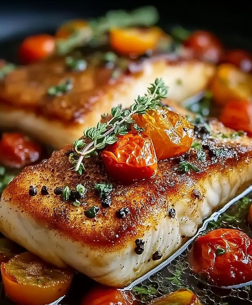 Mediterranean Baked Fish