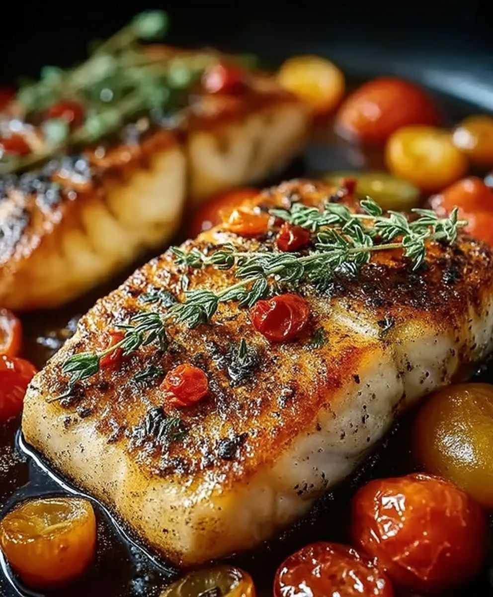 Mediterranean Baked Fish