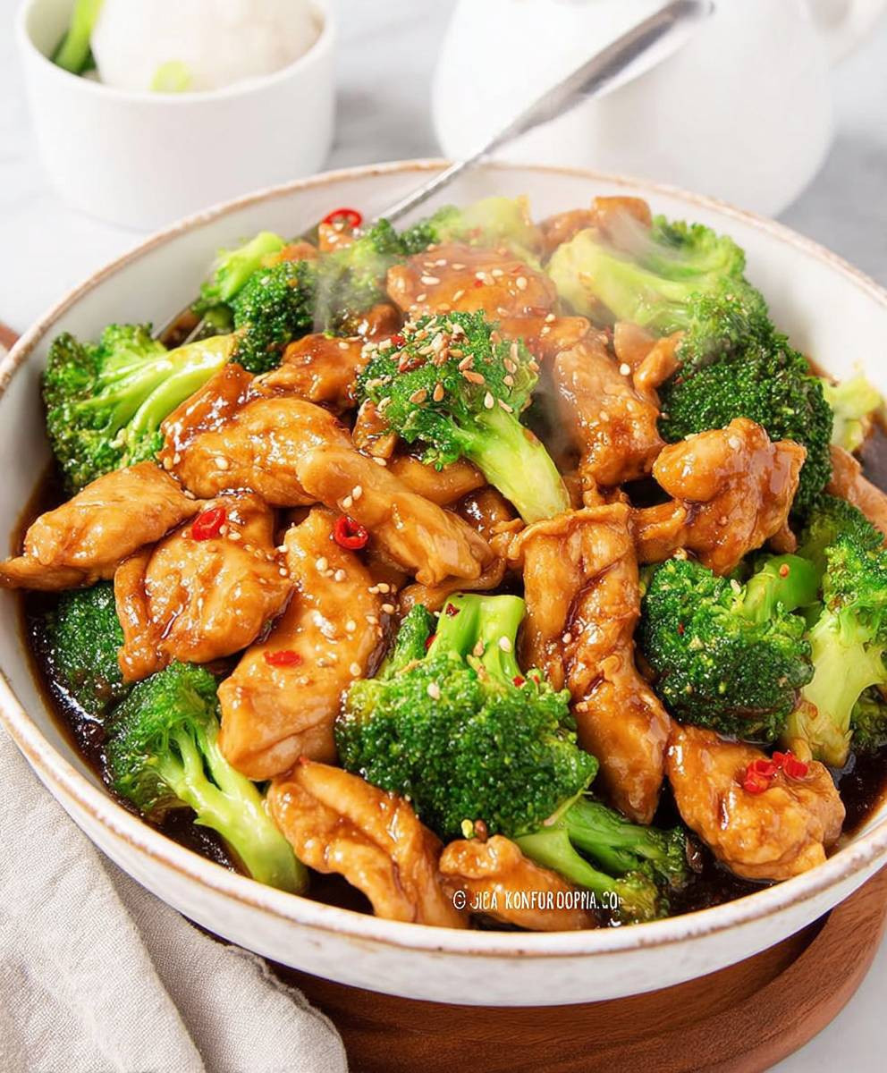 Chinese Chicken and Broccoli