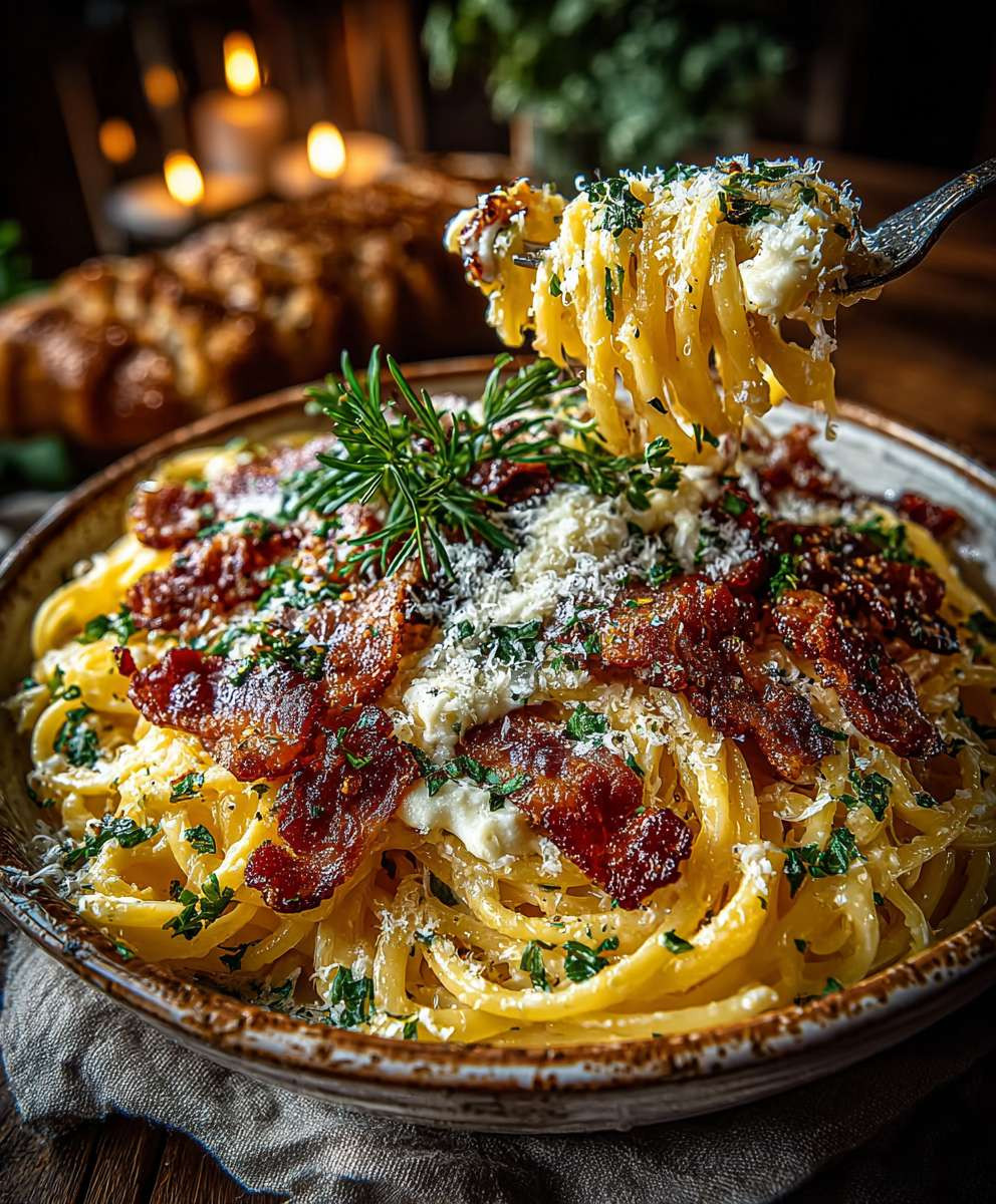 Bacon Carbonara Pasta