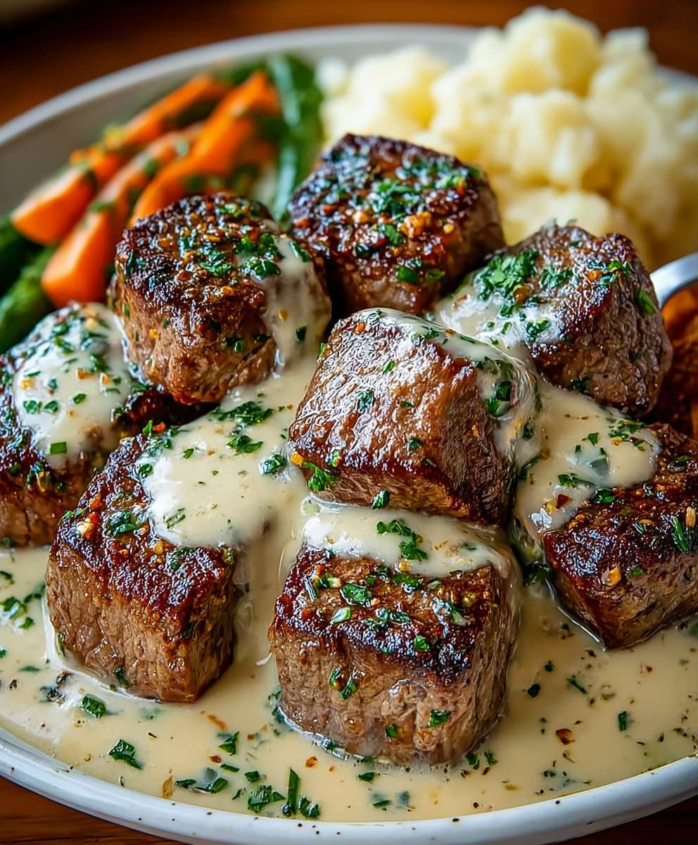 Garlic Butter Steak Bites