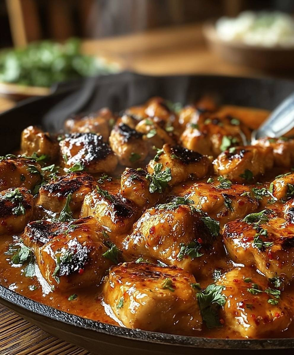 Texas Roadhouse butter chicken skillet