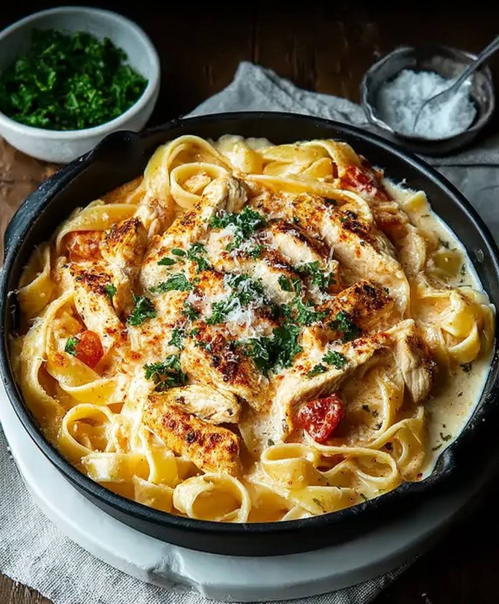 Creamy Cajun Chicken Pasta
