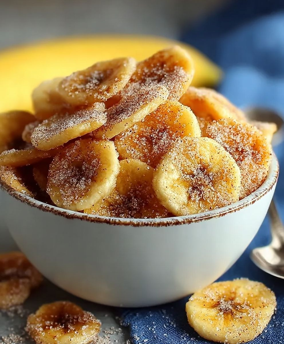 Air Fryer Banana Chips