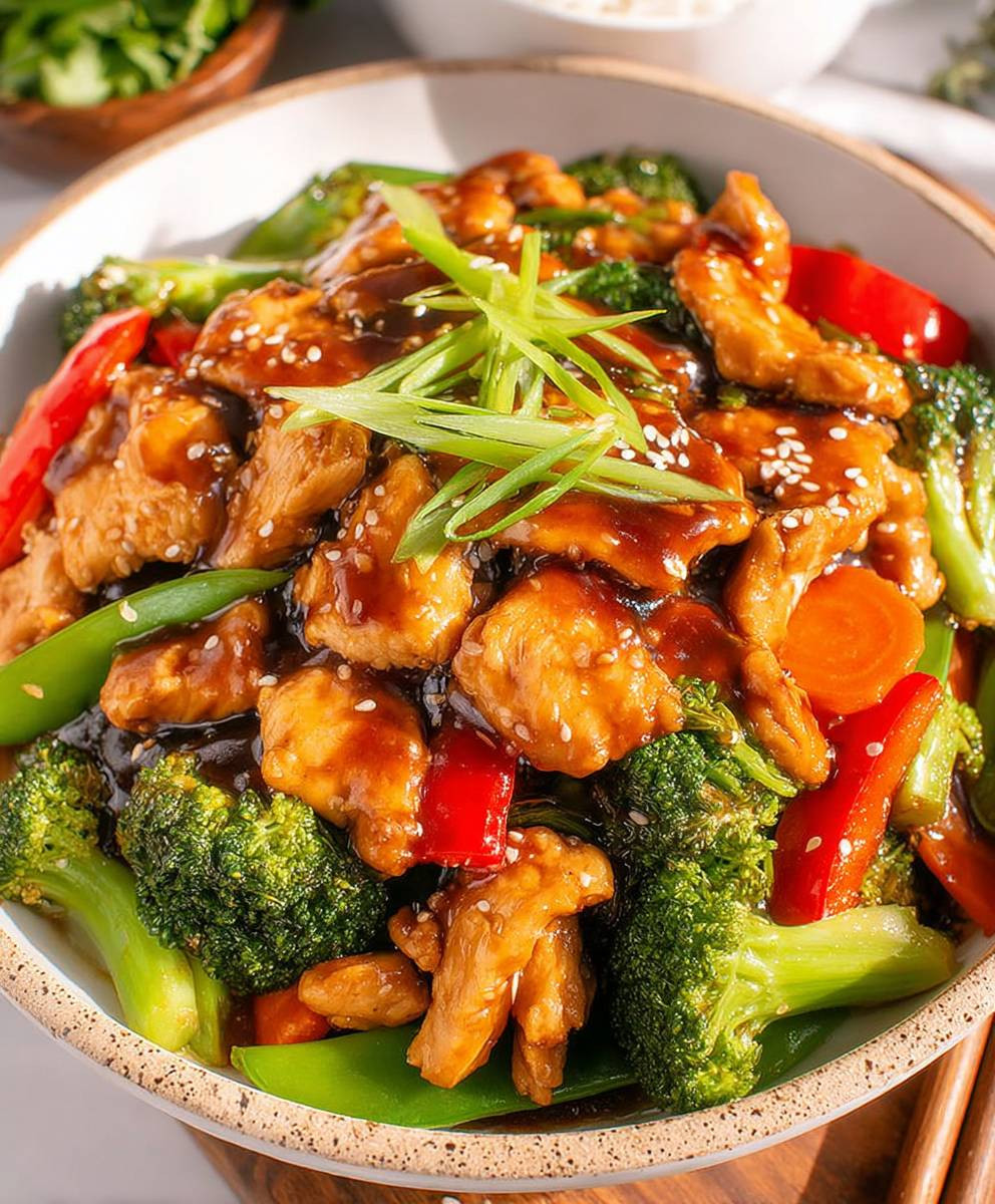 Chicken Vegetable Stir Fry