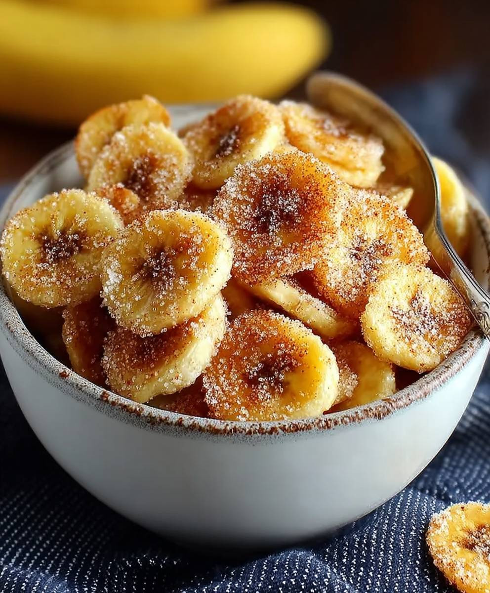 Air Fryer Banana Chips