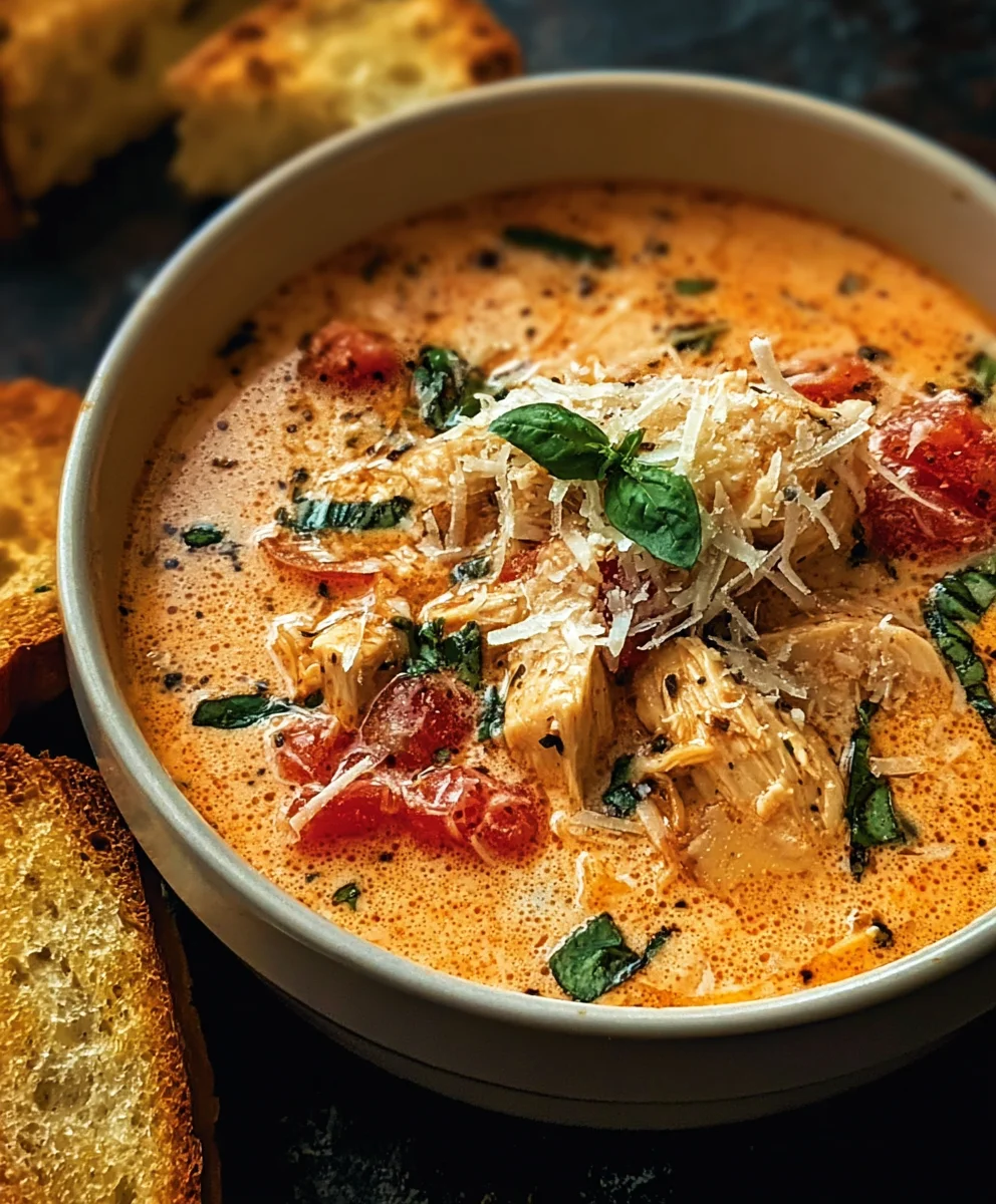 Creamy Chicken Parmesan Soup: Easy, Delicious Comfort!