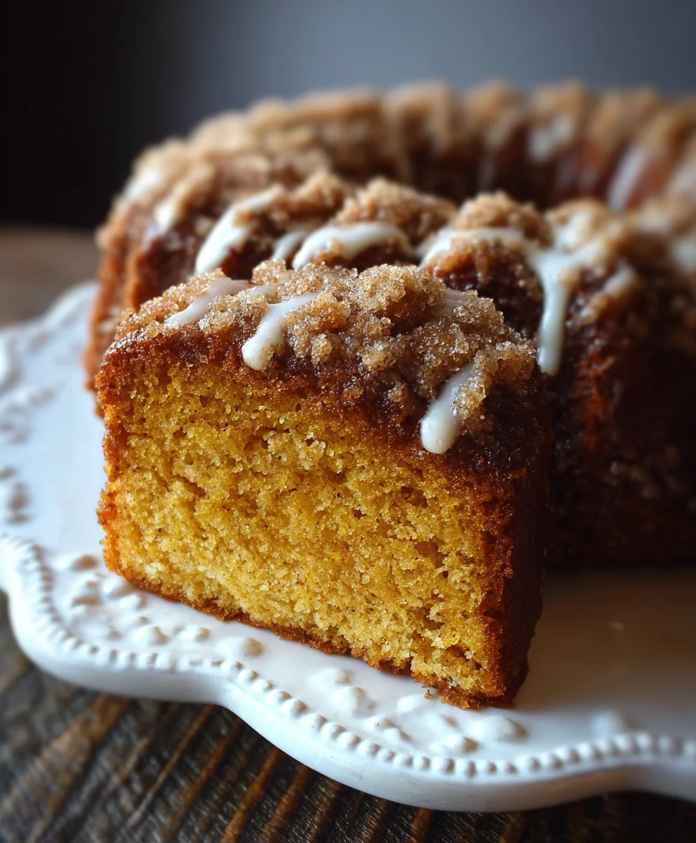Best Moist Pumpkin Crumb Cake – Your New Favorite Fall Treat!