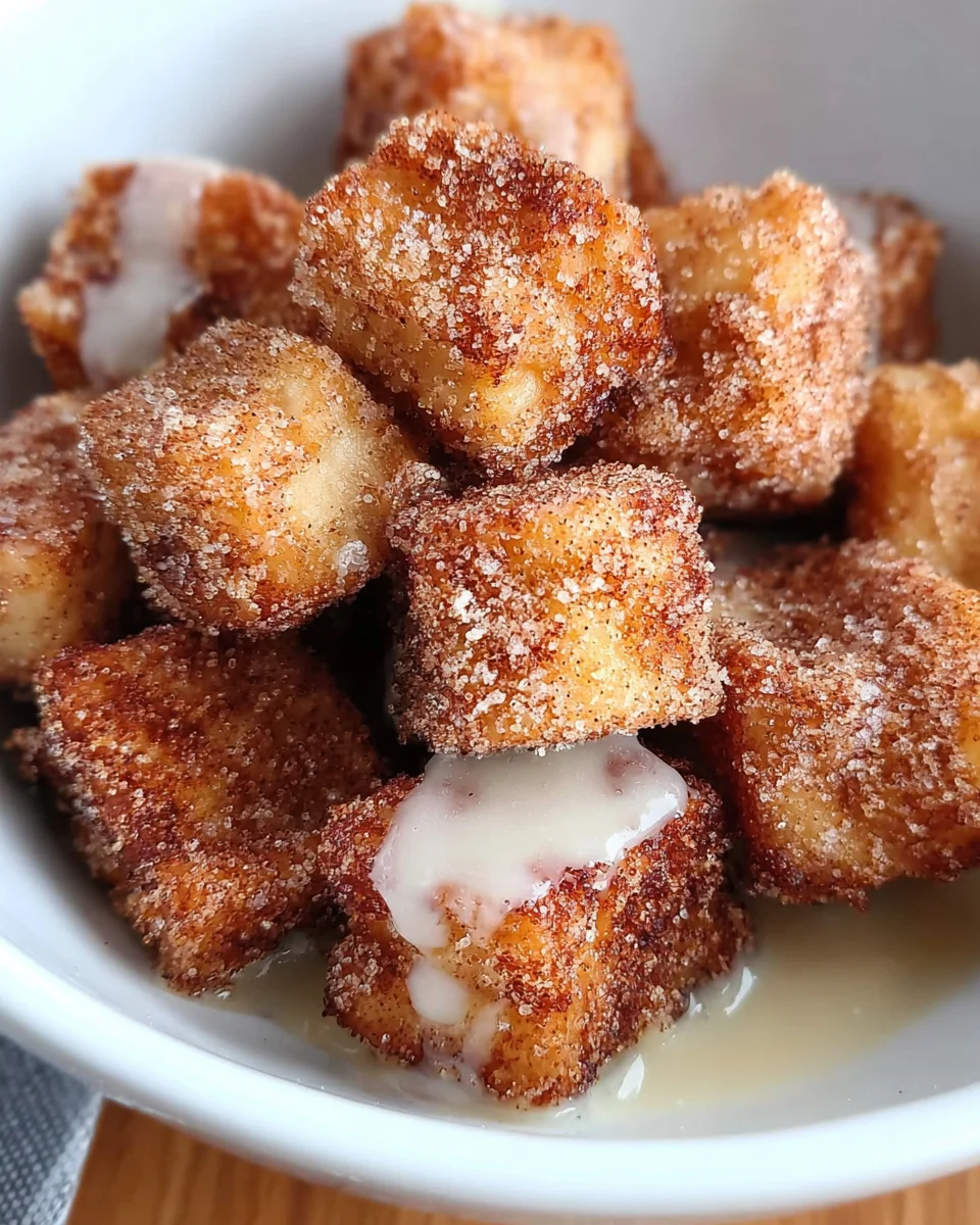Sweet & Crispy Angel Cake Churro Bites - Irresistible Dessert!
