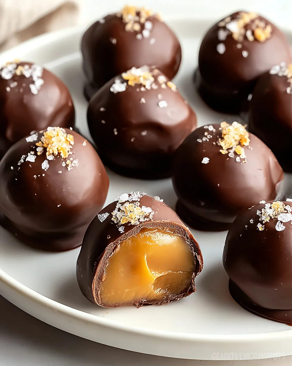 Salted Caramel Fudge Truffles Recipe: Sweet & Decadent