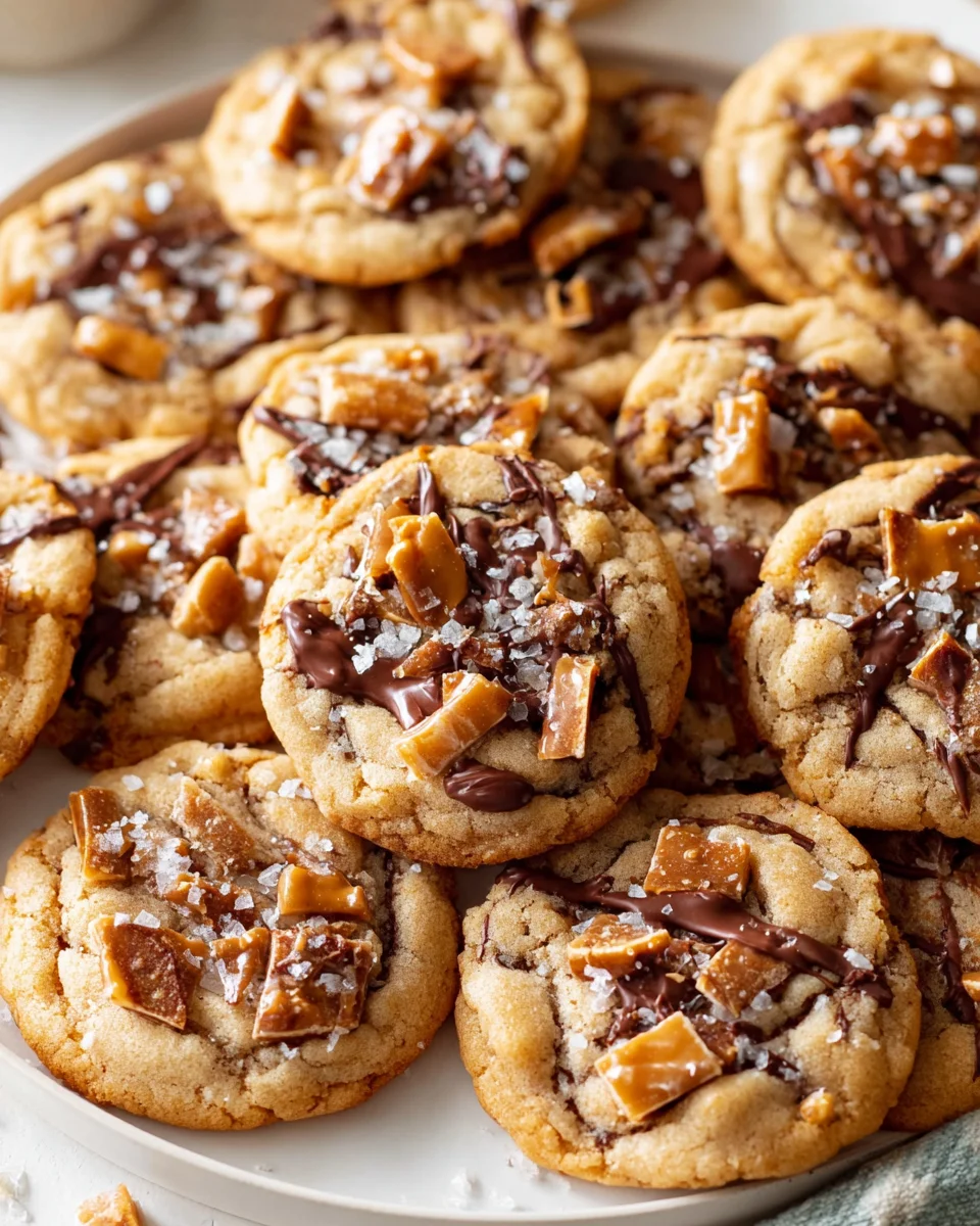 Irresistible Toffee Cookies Recipe - Chewy & Delicious!