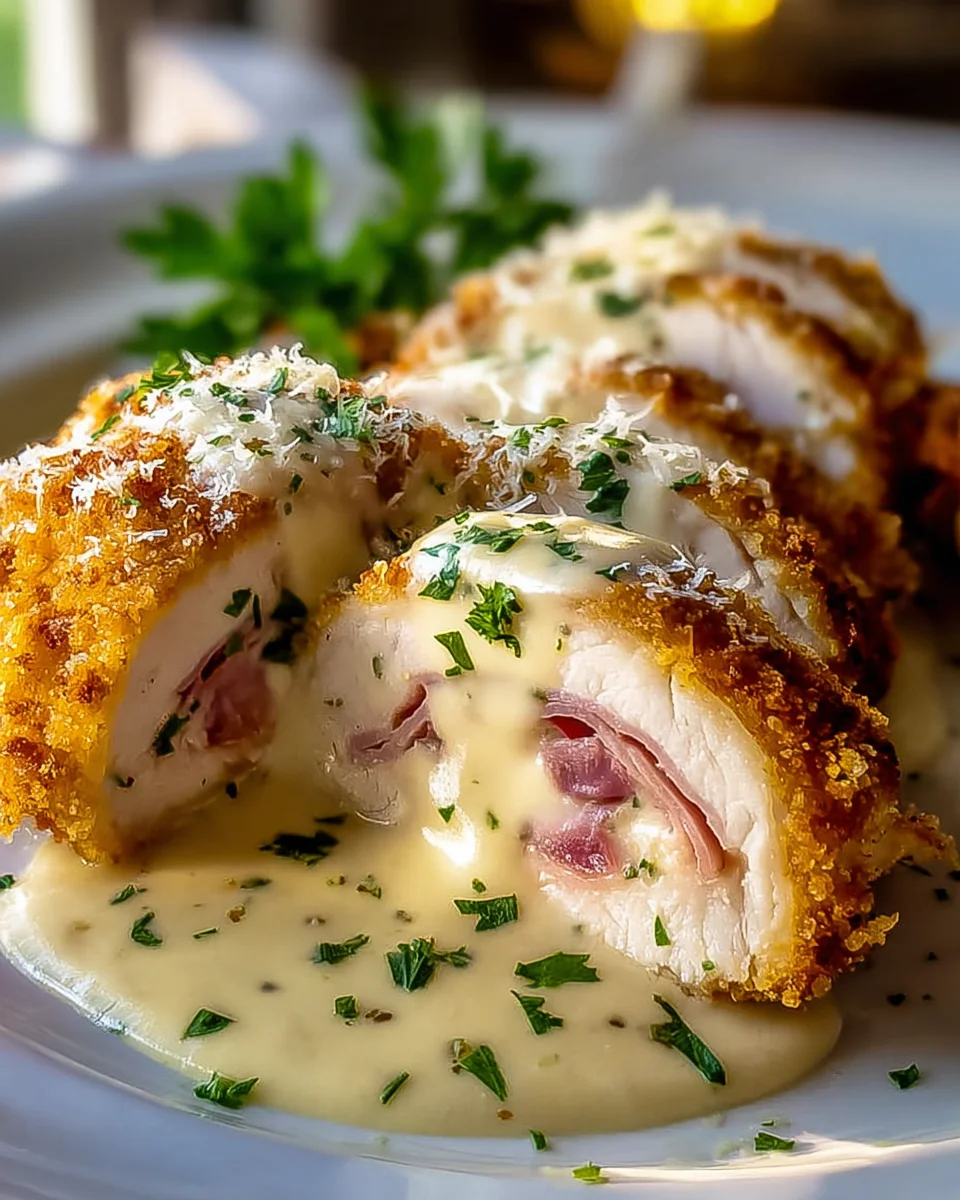 Creamy Chicken Cordon Bleu Recipe – Easy & Delicious!