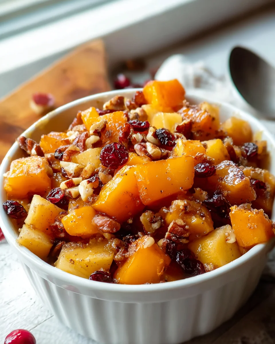Delicious Autumn Butternut Squash Apple Bake: A Fall Treat
