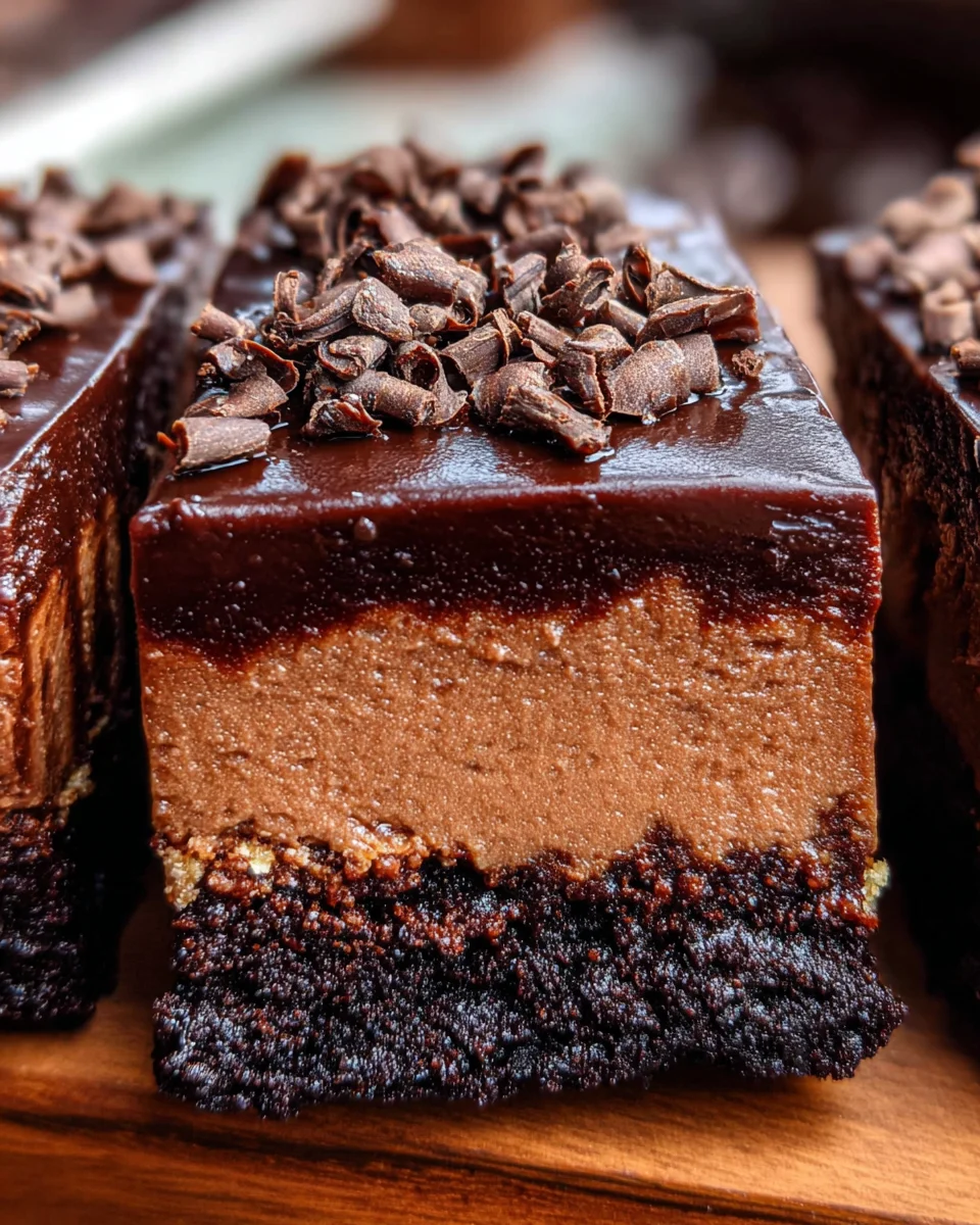 Chocolate Cheesecake Brownie Bars: Easy & Decadent Treat