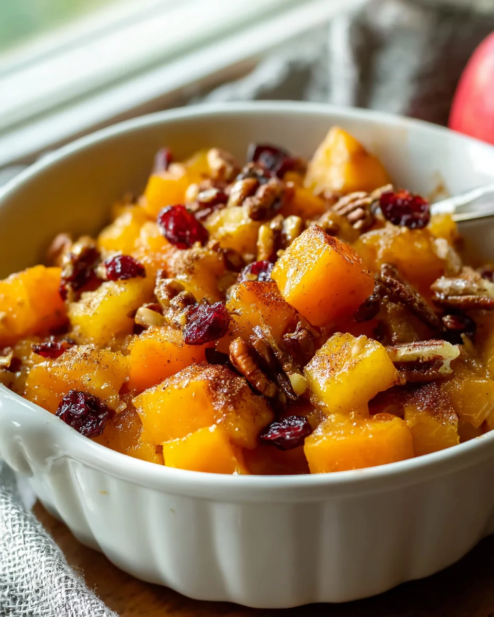 Delicious Autumn Butternut Squash Apple Bake: A Fall Treat