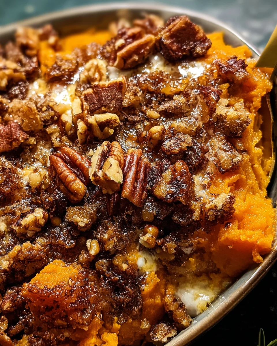 Southern Maple Sweet Potato Casserole - A Holiday Must-Have!
