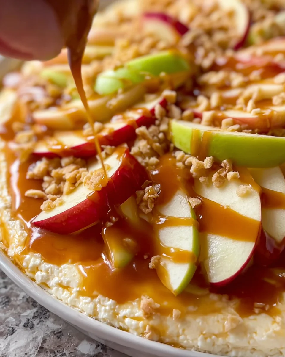Caramel Apple Cheesecake Dip: A Sweet Fall Treat!
