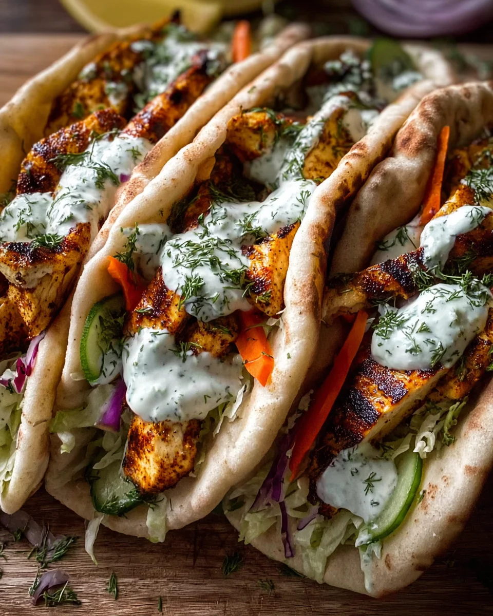 Sheet Pan Chicken Pitas with Herby Ranch – Quick Dinner!