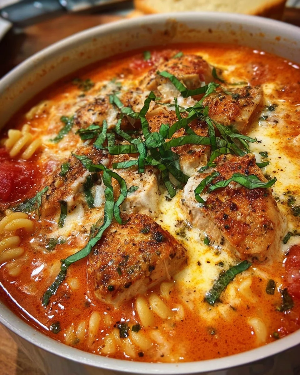 Crockpot Chicken Parmesan Soup: Easy, Cheesy & Delicious!