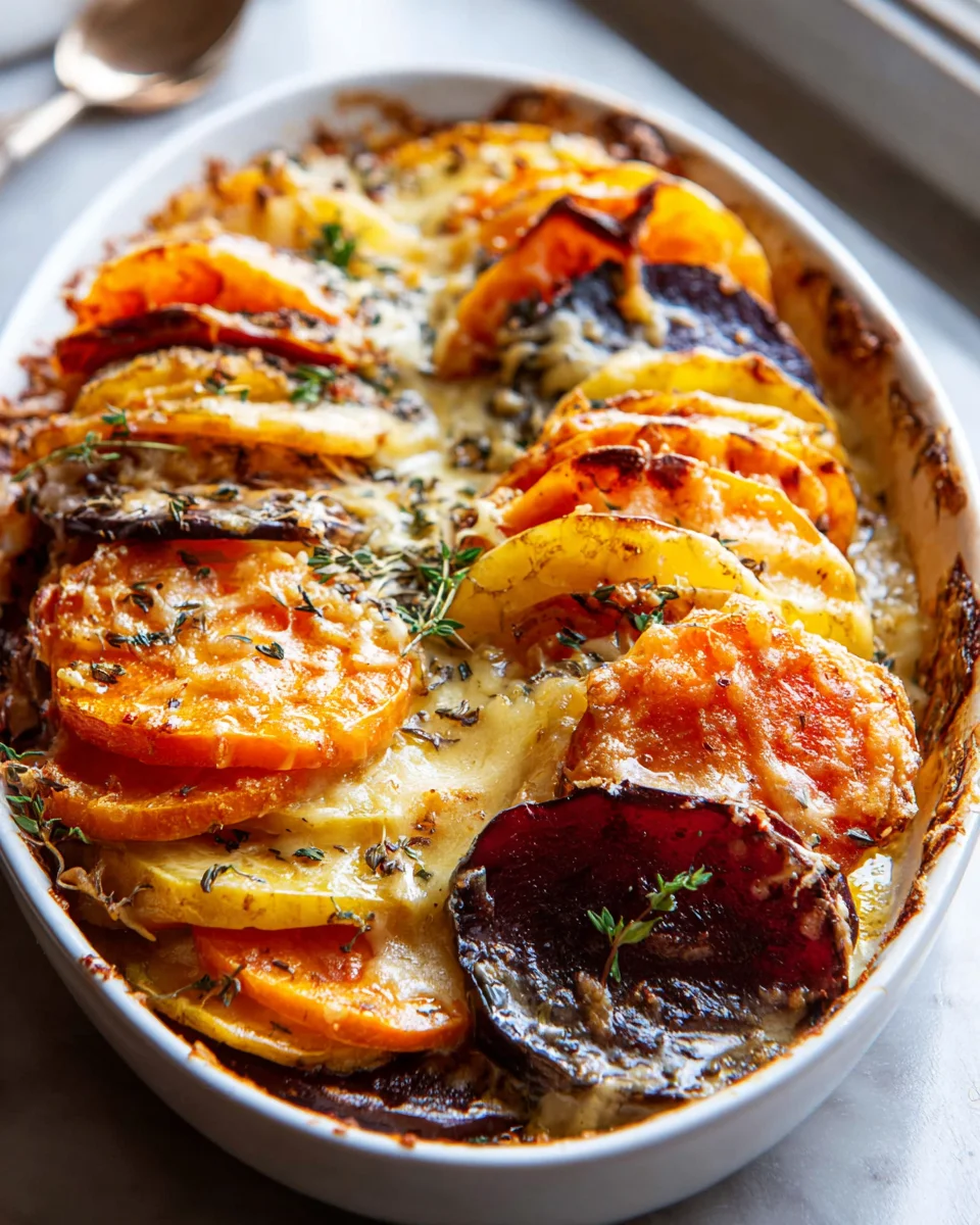 Best Cheesy Root Vegetable Gratin – Comfort Food Delight!