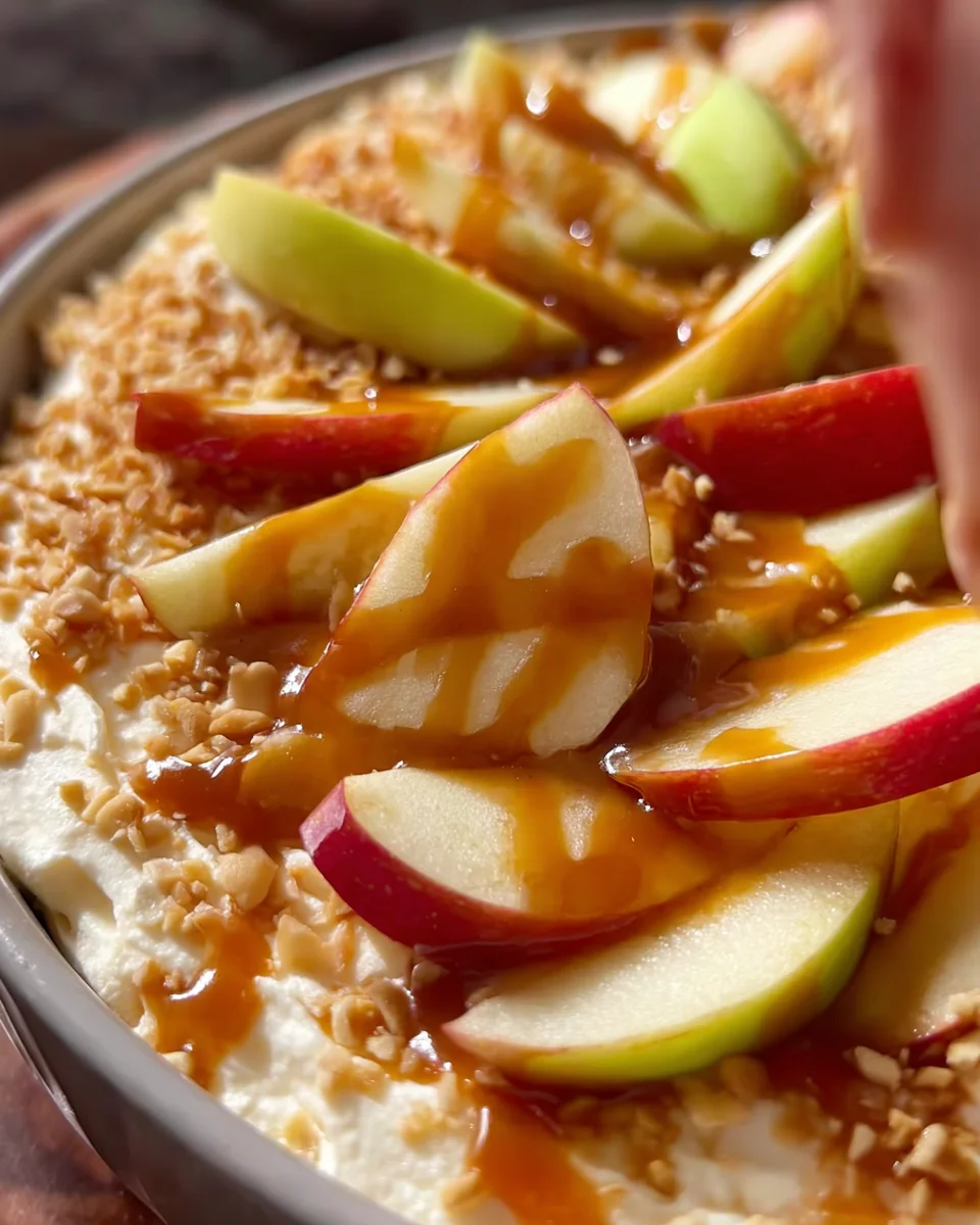 Caramel Apple Cheesecake Dip: A Sweet Fall Treat!