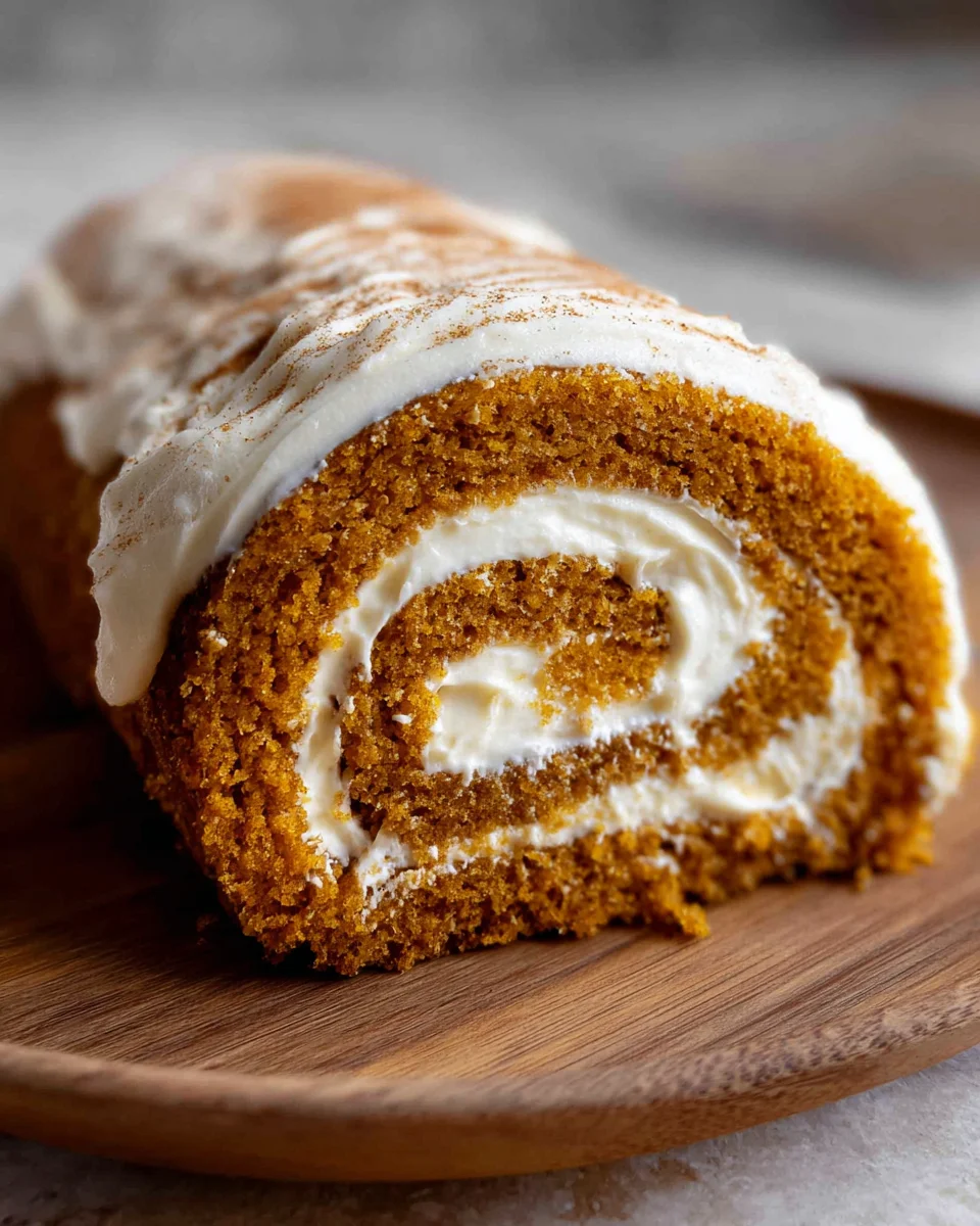 Cozy Fall Pumpkin Spice Roll Cake: Your New Favorite Dessert