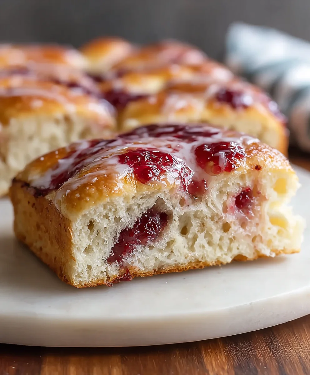 Homemade Jam Donut Focaccia: Sweet & Fluffy Treat!