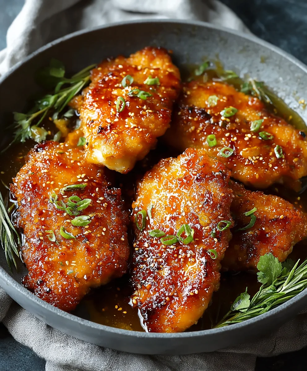 Crispy Baked Hot Honey Chicken – Easy Weeknight Dinner