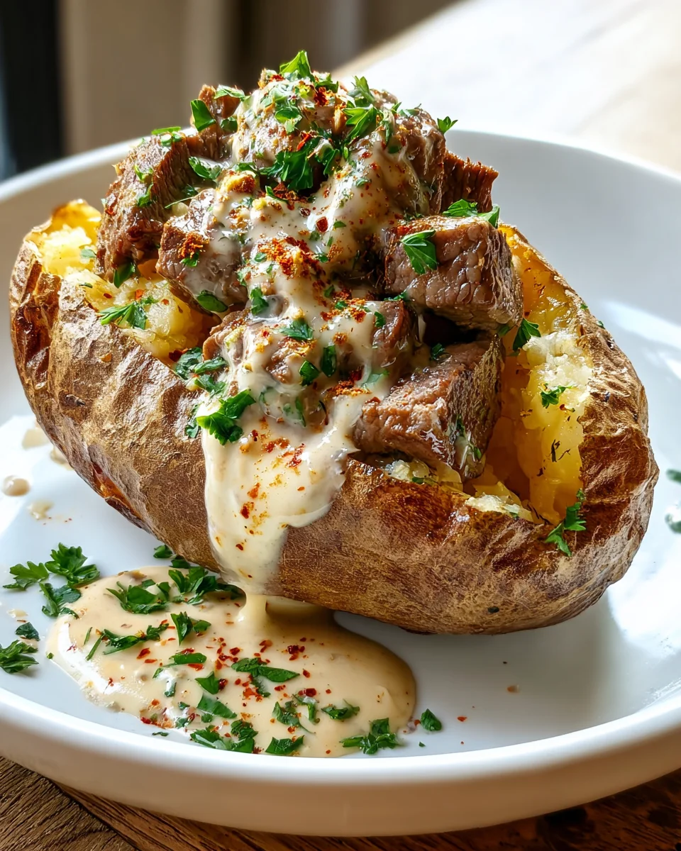 Loaded Steak Potato Recipe: Hearty & Delicious Dinner Idea