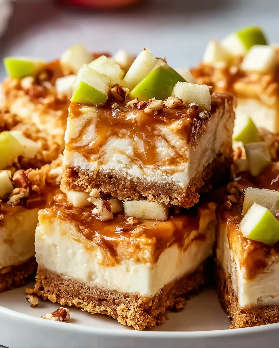 Caramel Apple Cheesecake Bars: Your New Favorite Dessert!