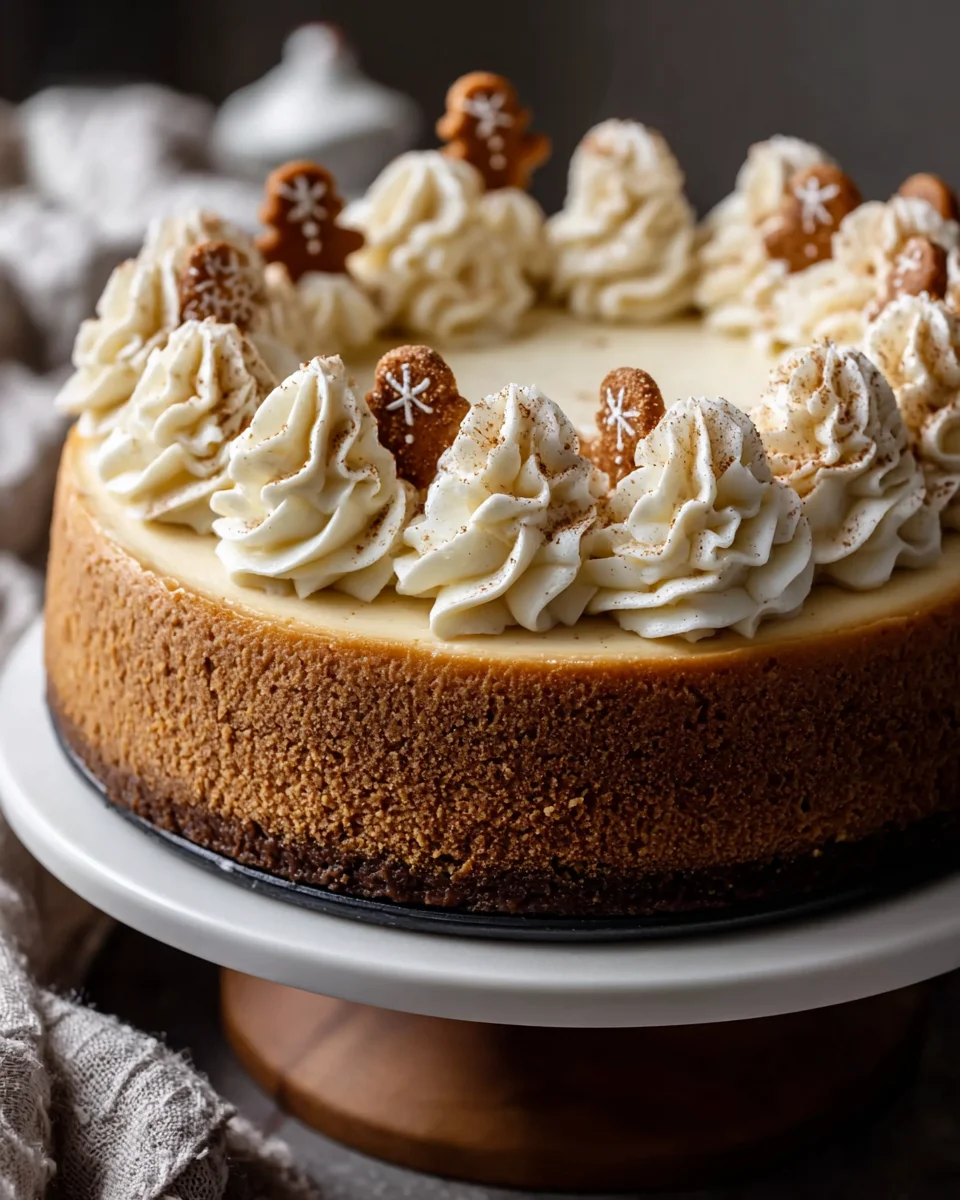 Delicious Gin Extract Gingerbread Cheesecake Recipe to Try!