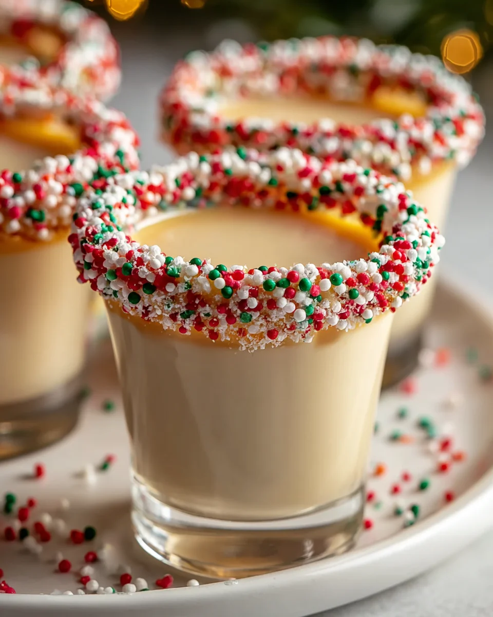 Delicious Christmas Sugar Cookie Shots Recipe for Festive Fun