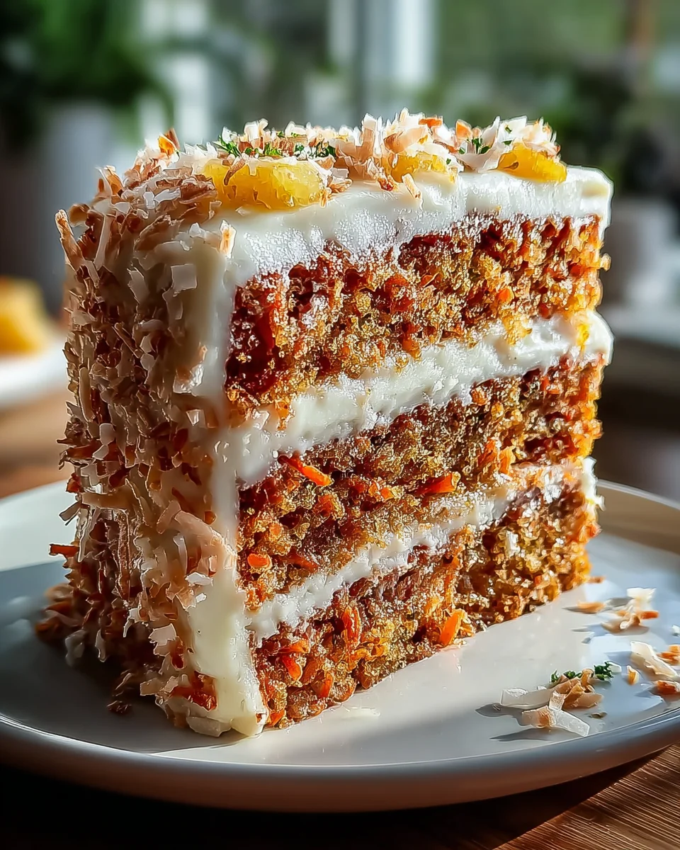 Delicious Christmas Hawaiian Carrot Pineapple Cake Recipe
